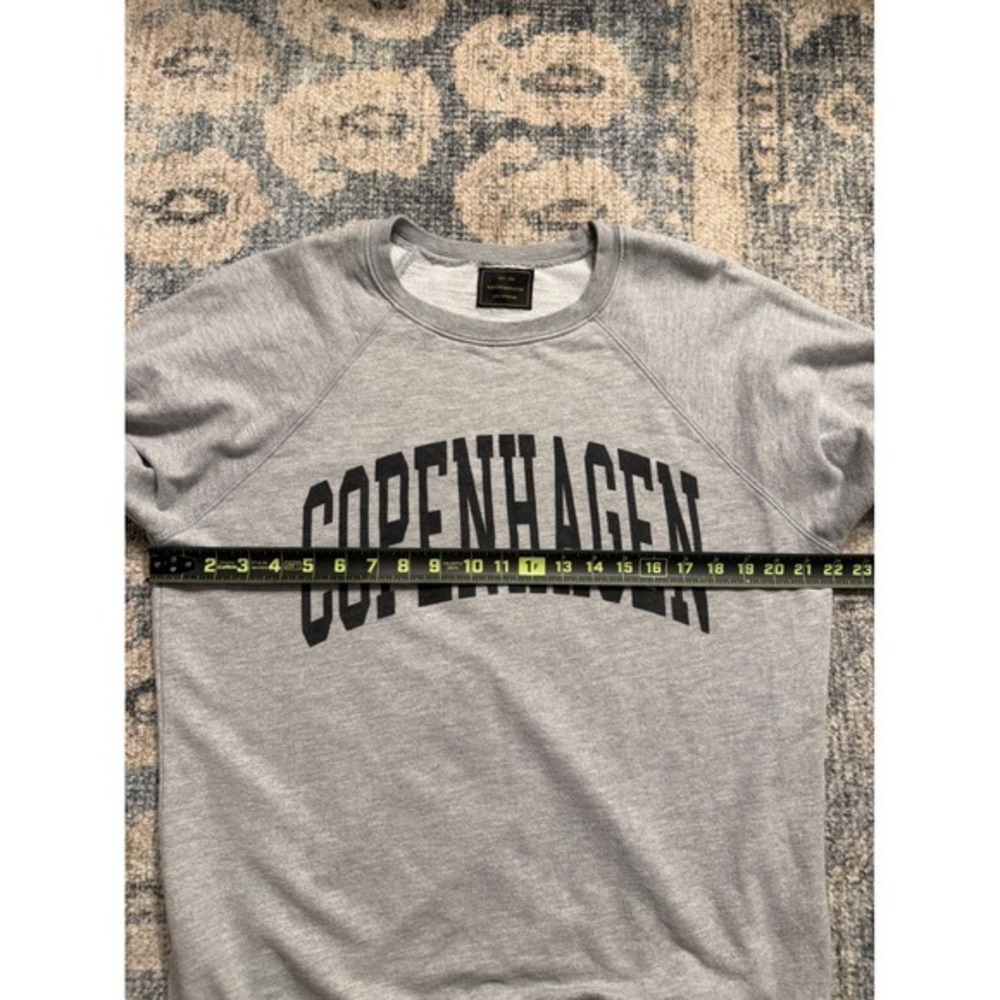 Free People Retro Brand Copenhagen Classic Crew Sweatshirt Size Small - Picture 5 of 7